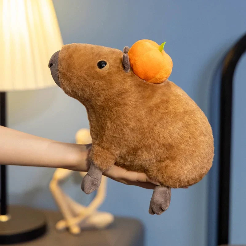 Peluche capybara pour enfants et collectionneurs