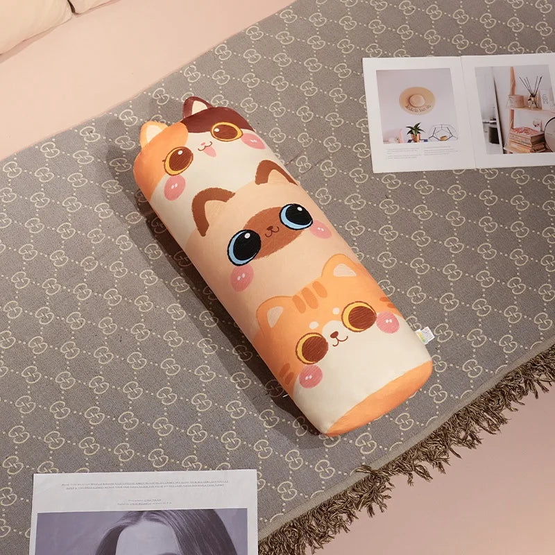 Jouet peluche chat empilable pour enfants et bébés