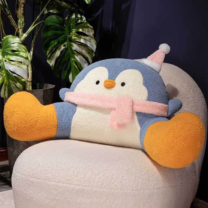 Coussin de soutien dorsal Pingouin pour enfant et canapé