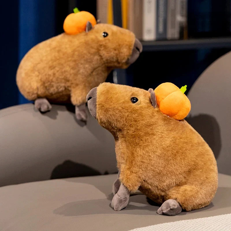 Peluche capybara pour enfants et collectionneurs