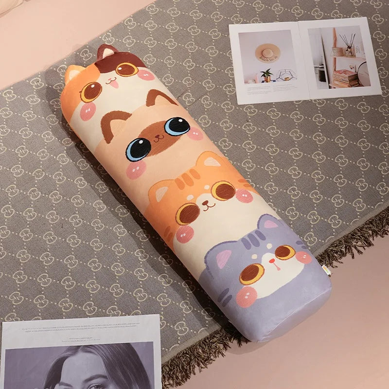 Jouet peluche chat empilable pour enfants et bébés