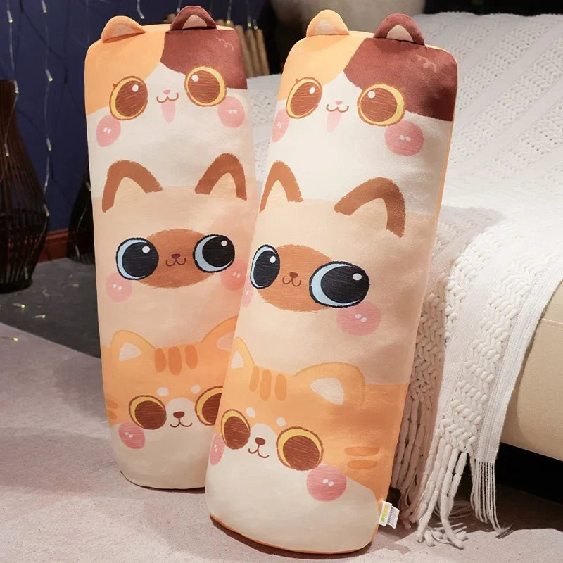 Jouet peluche chat empilable pour enfants et bébés