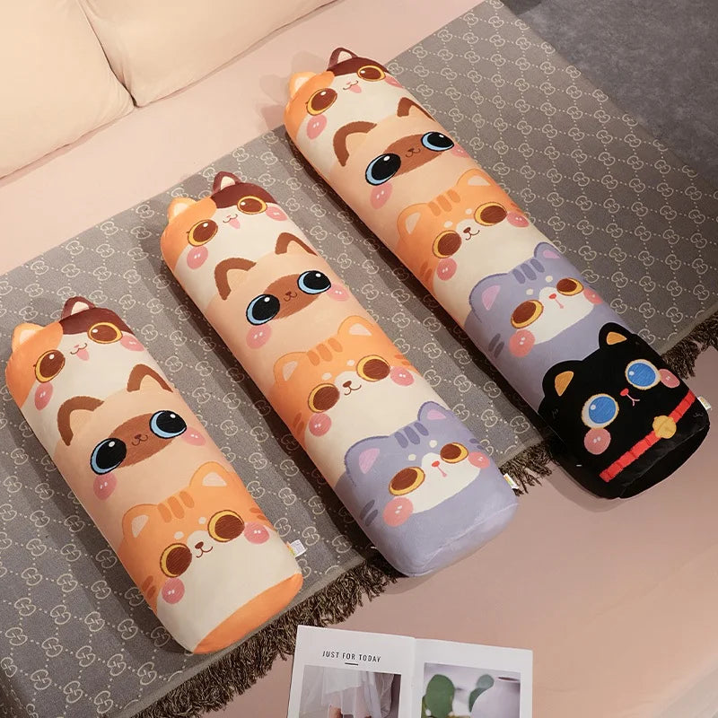 Jouet peluche chat empilable pour enfants et bébés