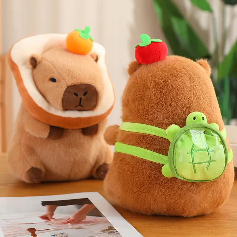 Peluches Capybara Tortue pour enfants et collectionneurs