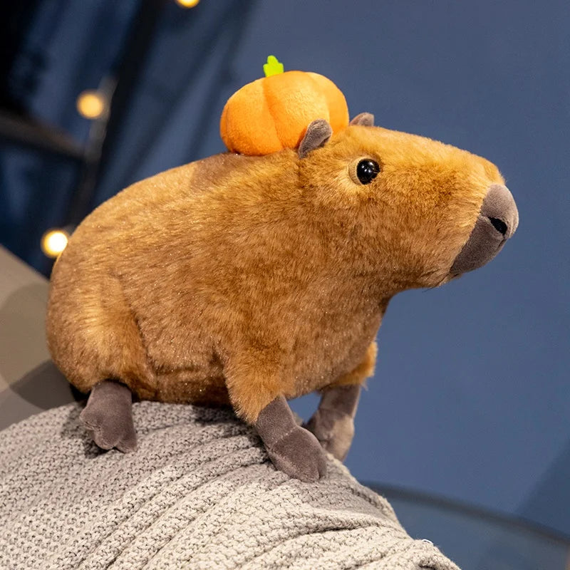 Peluche capybara pour enfants et collectionneurs