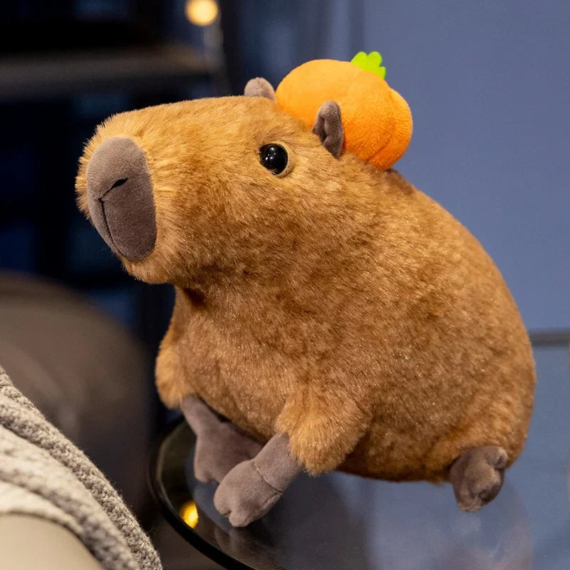 Peluche capybara pour enfants et collectionneurs