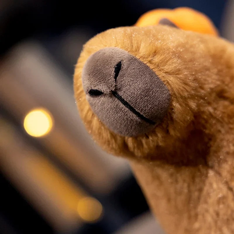 Peluche capybara pour enfants et collectionneurs