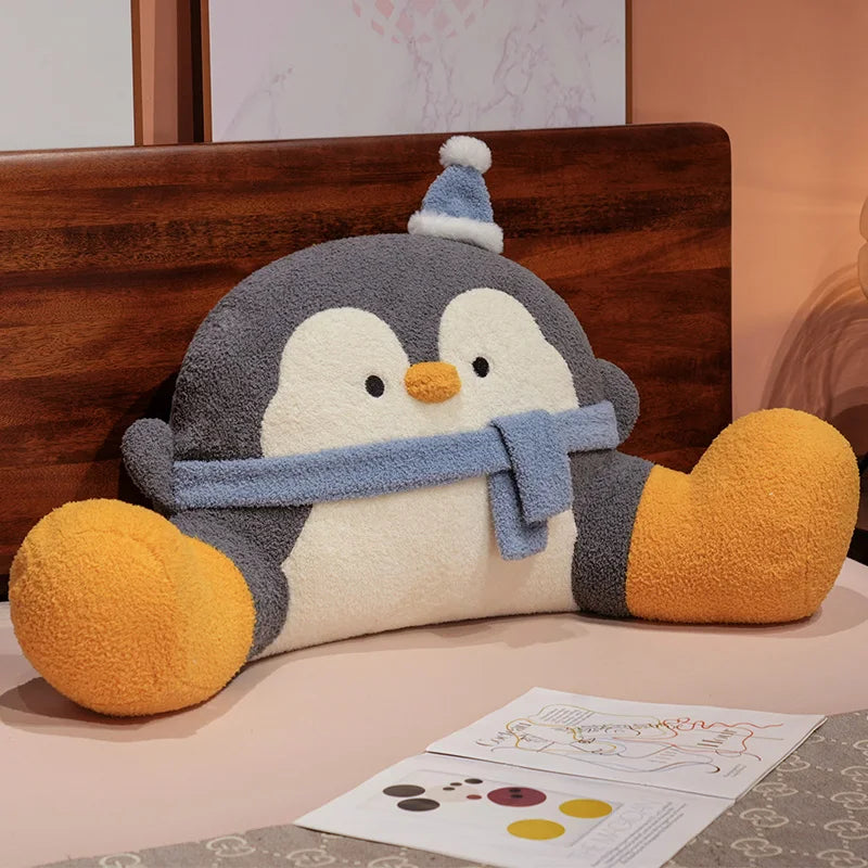 Coussin de soutien dorsal Pingouin pour enfant et canapé