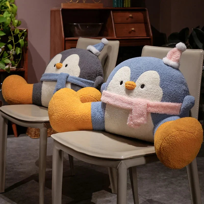 Coussin de soutien dorsal Pingouin pour enfant et canapé