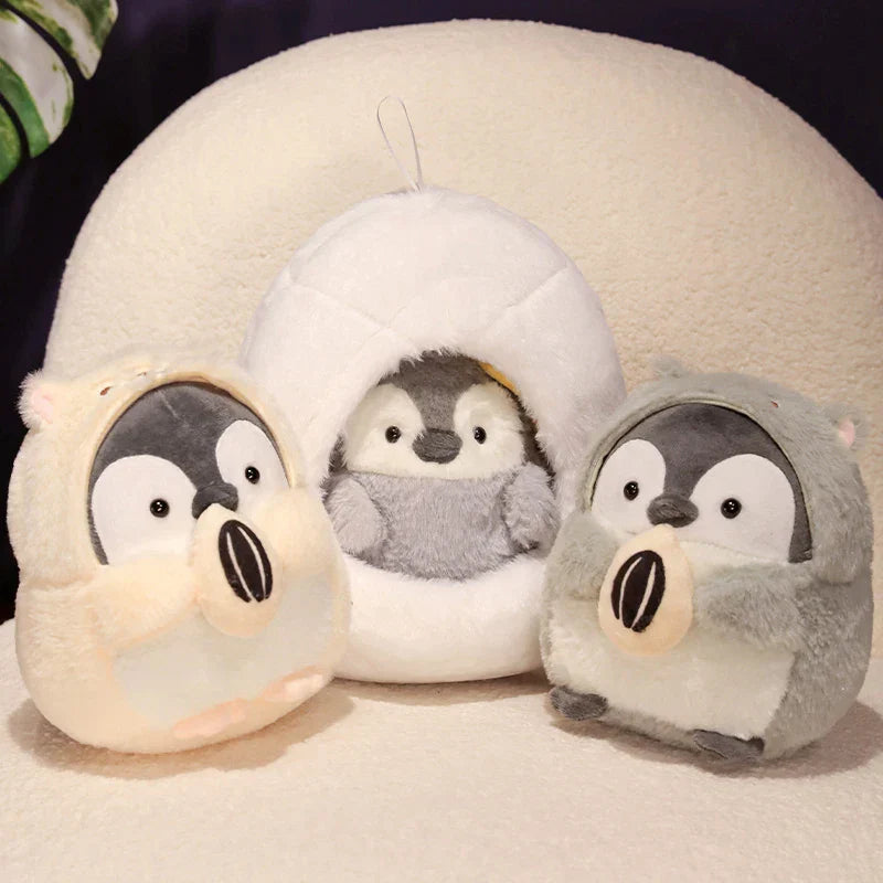 Peluche Pingouin Kawaii Compagnon Enfant Collectionneur