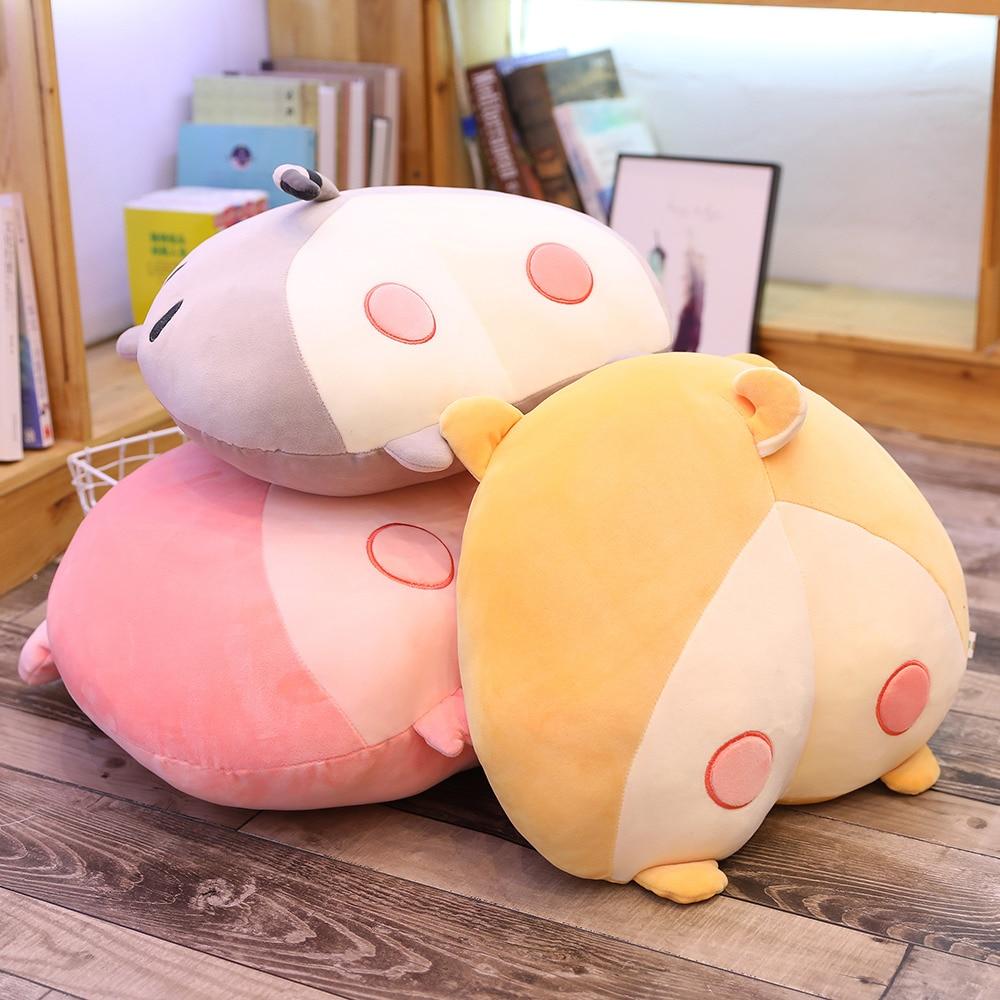 Coussin Bumbum Animal en peluche pour décoration chambre enfant