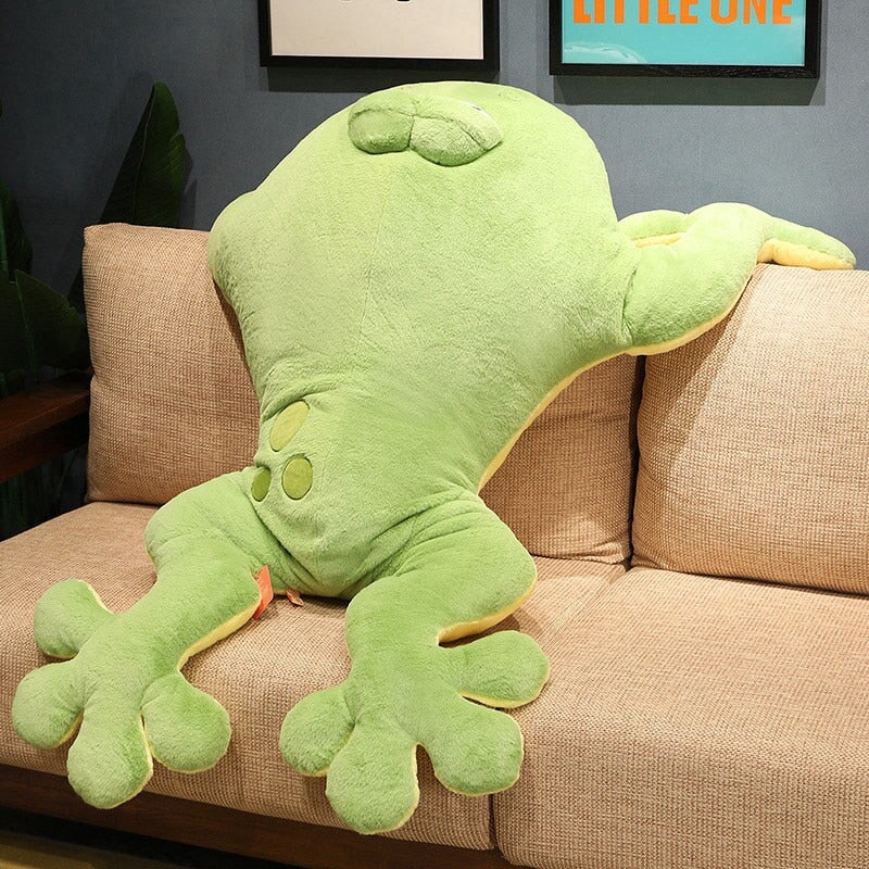 Grenouille en peluche grande jouet peluche pour enfants et adultes