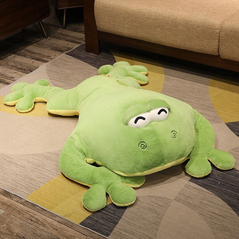 Grenouille en peluche grande jouet peluche pour enfants et adultes