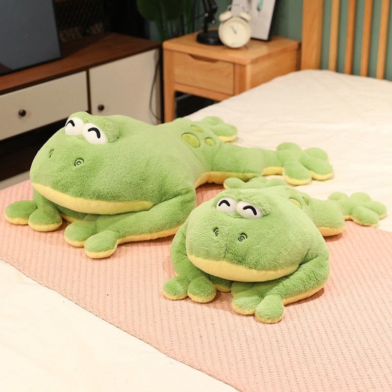 Grenouille en peluche grande jouet peluche pour enfants et adultes