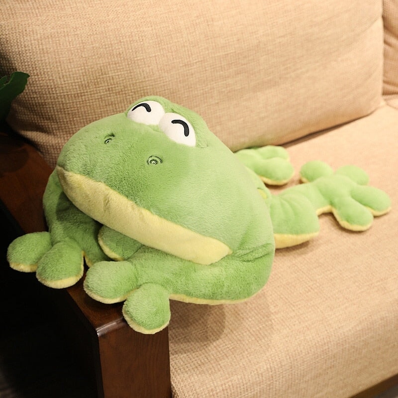 Grenouille en peluche grande jouet peluche pour enfants et adultes