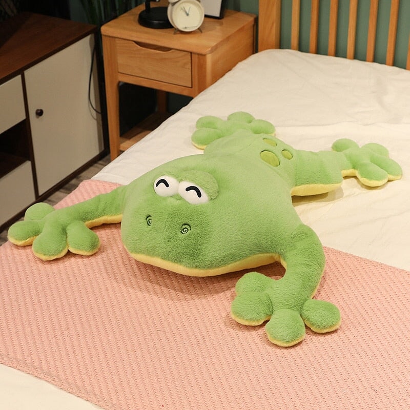 Grenouille en peluche grande jouet peluche pour enfants et adultes