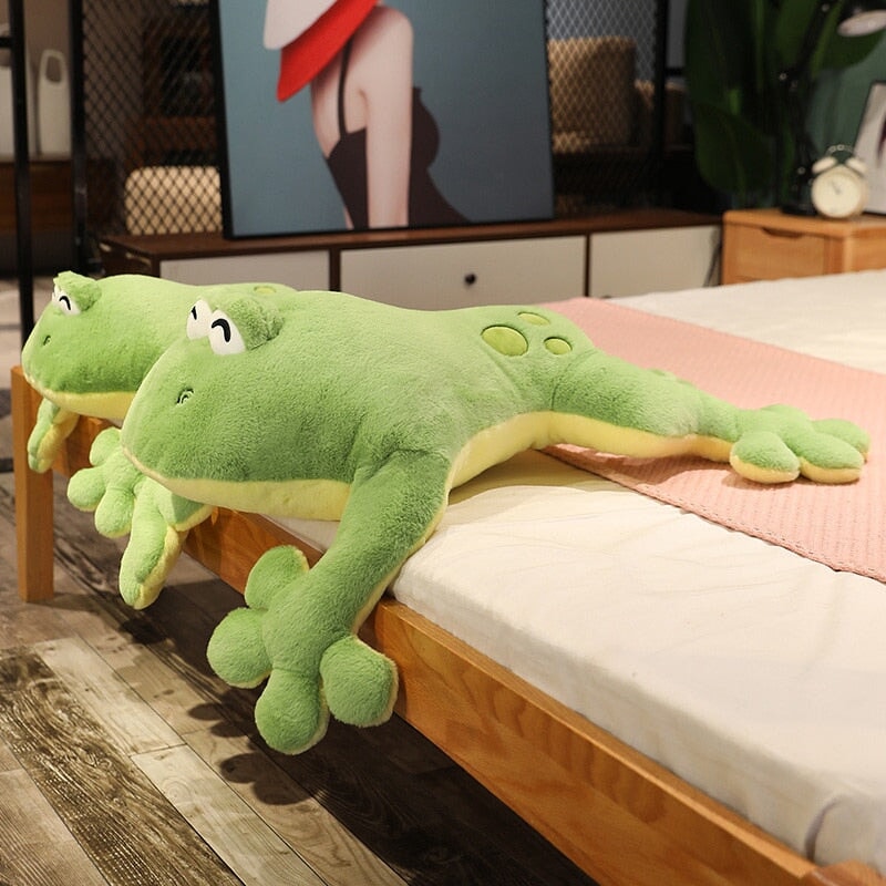 Grenouille en peluche grande jouet peluche pour enfants et adultes