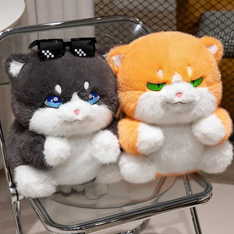 Chat en peluche dodu pour enfants