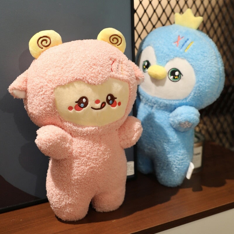 Peluche animaux en tissu pour enfants et collectionneurs