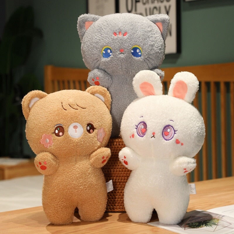 Peluche animaux en tissu pour enfants et collectionneurs