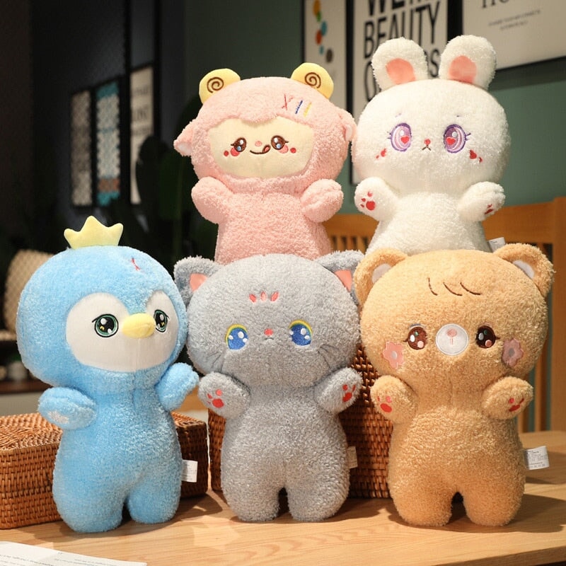 Peluche animaux en tissu pour enfants et collectionneurs