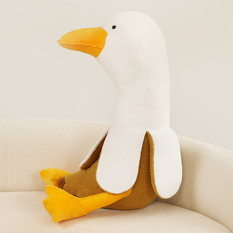 Figurine peluche canard banane jouet enfants collectionneurs