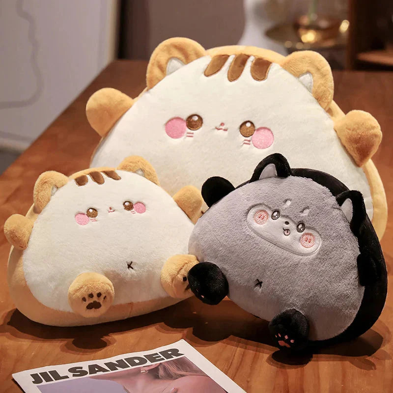 Peluches Chats Pain Grillé pour Enfants
