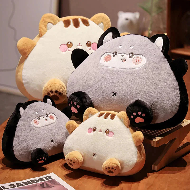 Peluches Chats Pain Grillé pour Enfants