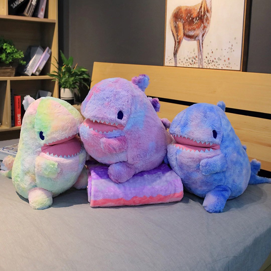Doudou Dinosaure en peluche Fuzzy Galaxy Rex