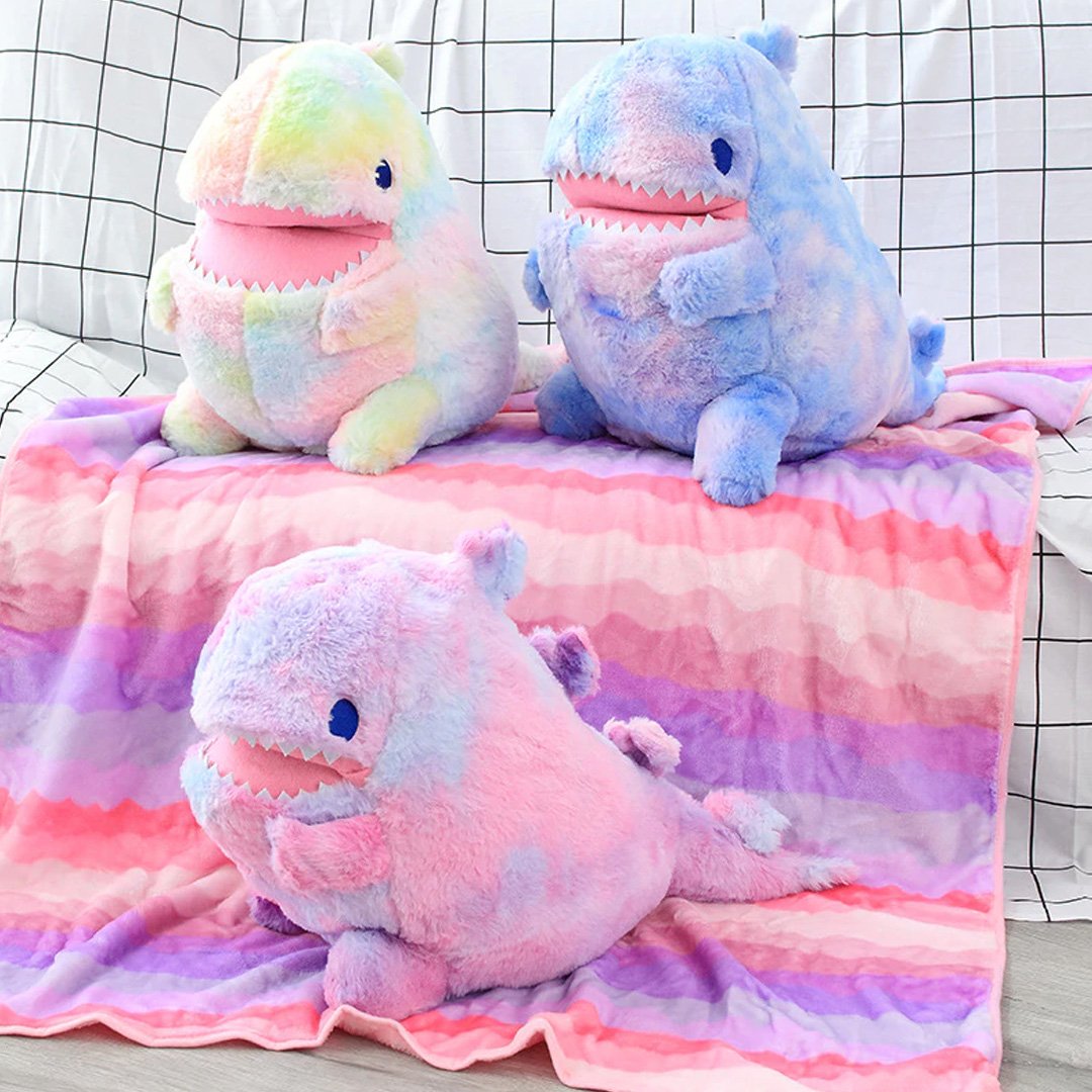 Doudou Dinosaure en peluche Fuzzy Galaxy Rex