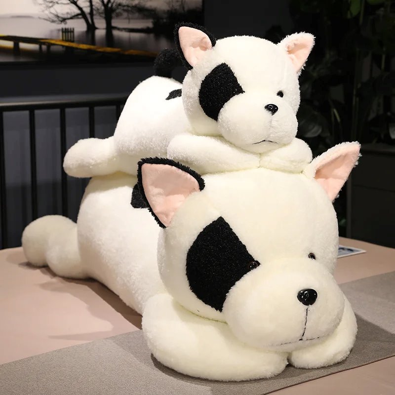 Chien en Peluche Géant à Pois Doux