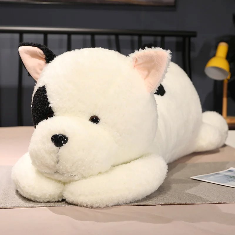 Chien en Peluche Géant à Pois Doux