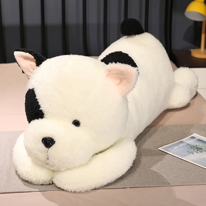 Chien en Peluche Géant à Pois Doux