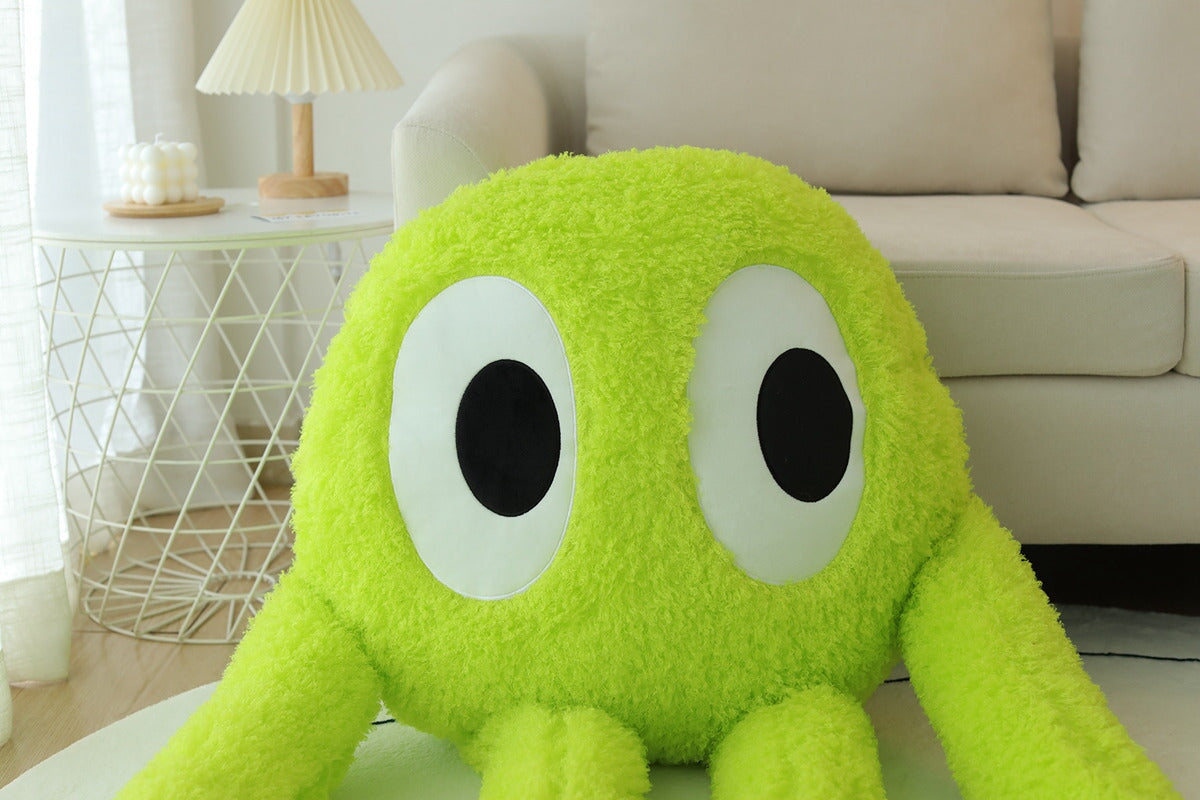 Pieuvre en peluche géante avec 4 bras pour enfants