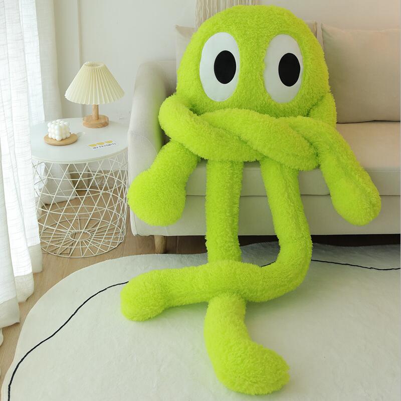 Pieuvre en peluche géante avec 4 bras pour enfants