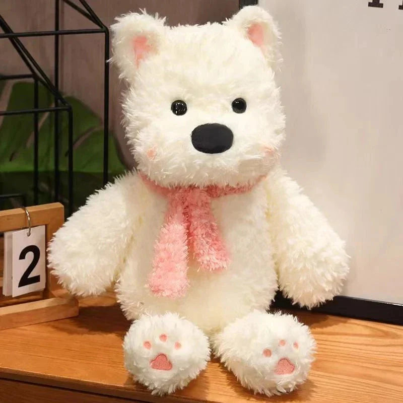 Chien en peluche West Highland Terrier pour enfants