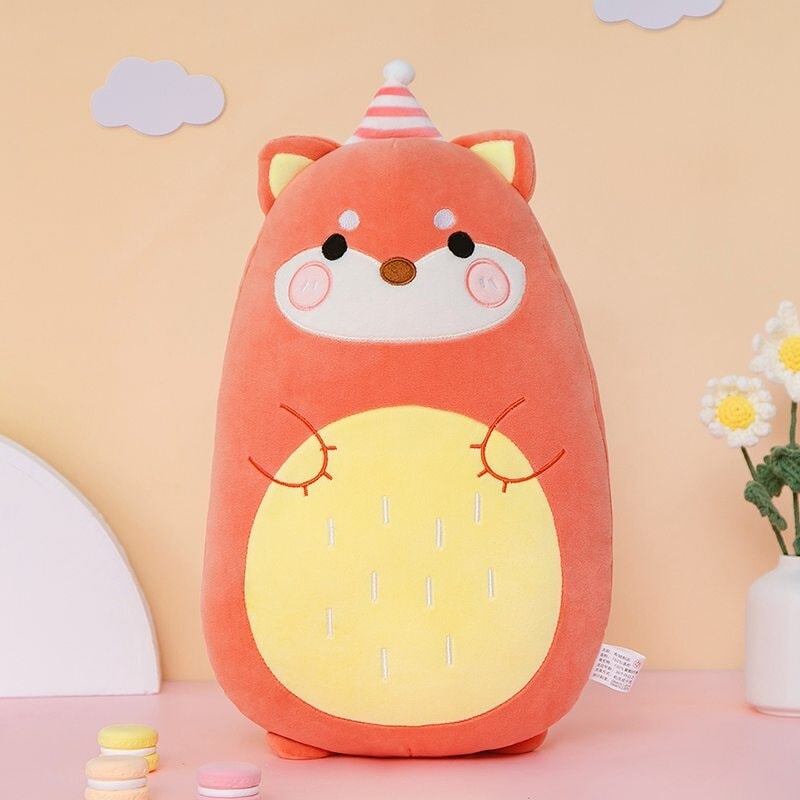 Coussins en Peluche Kawaii Pancake Animaux Mignons Jouets Peluche