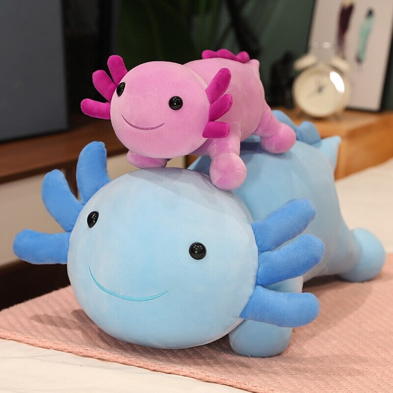 Peluche Axolotl Salamandre pour enfants et collectionneurs