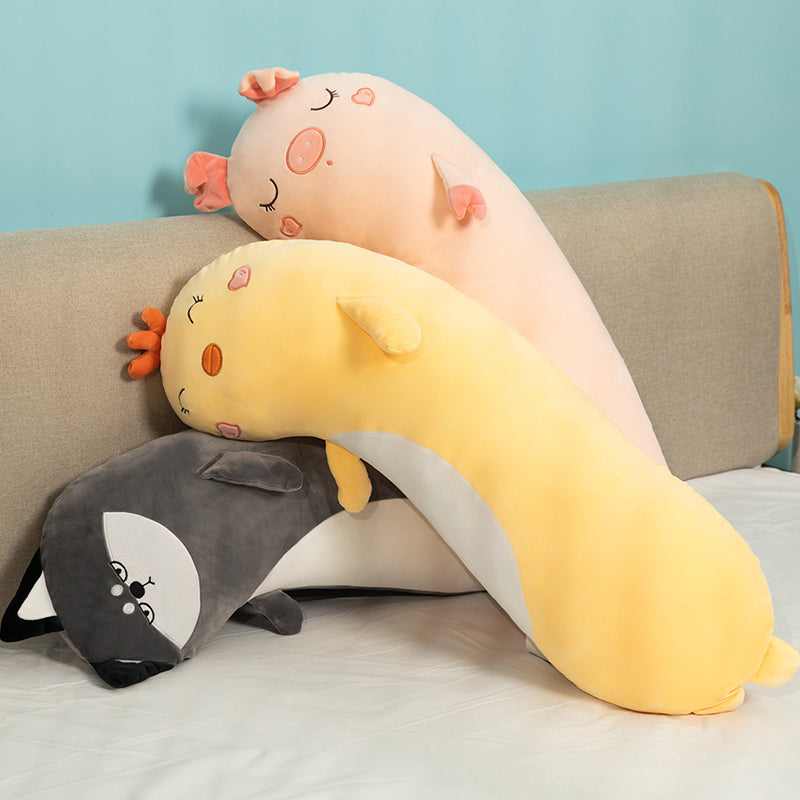 Figurines en peluche Kawaii longues et flexibles pour enfants et collectionneurs