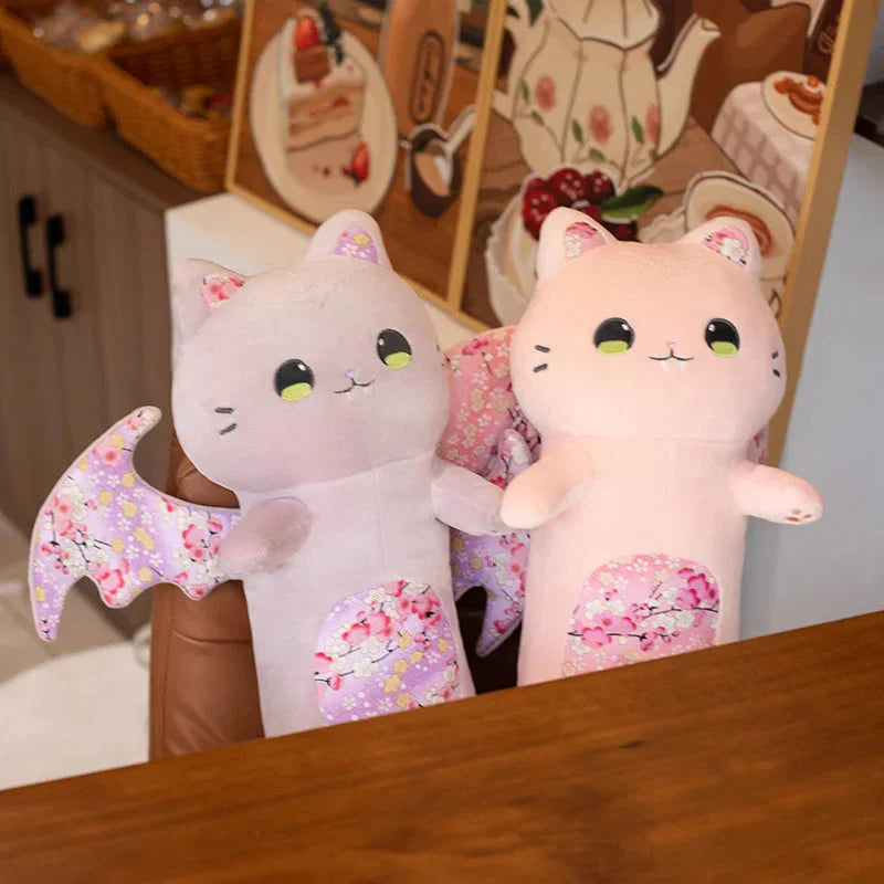 Jouets en peluche chat longs câlins pour enfants