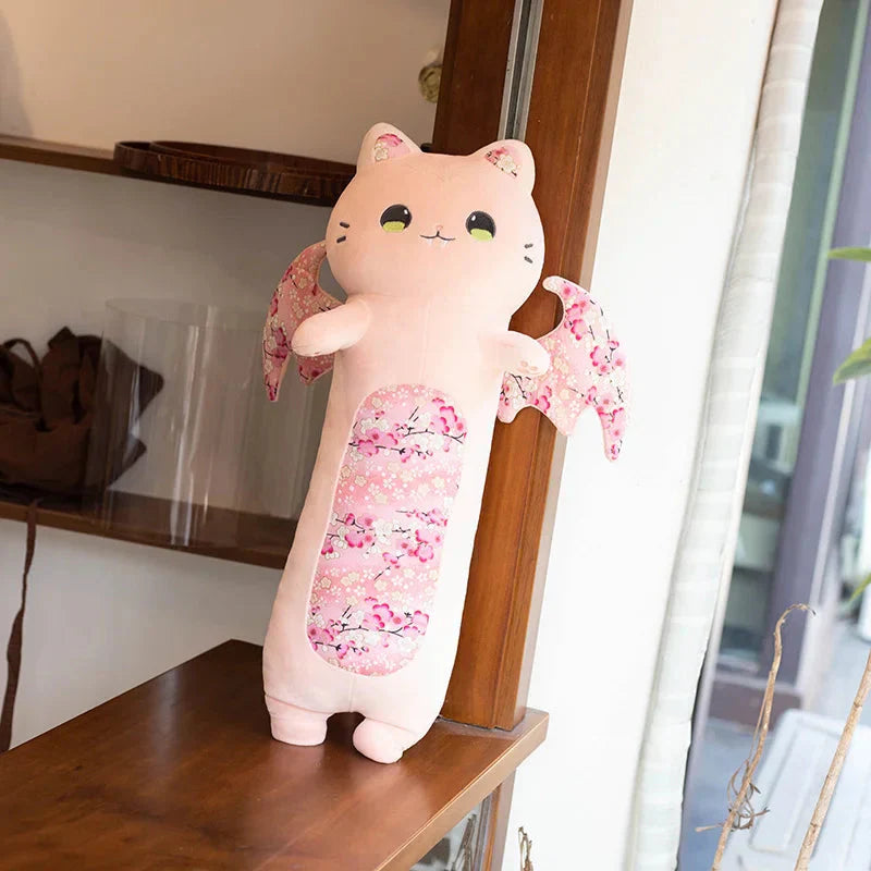 Jouets en peluche chat longs câlins pour enfants