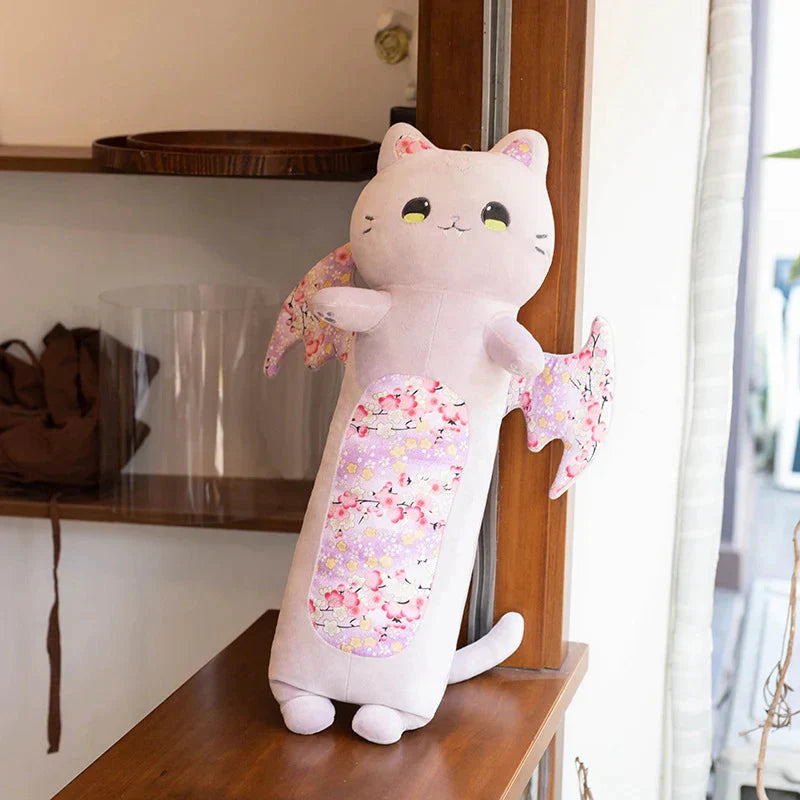 Jouets en peluche chat longs câlins pour enfants