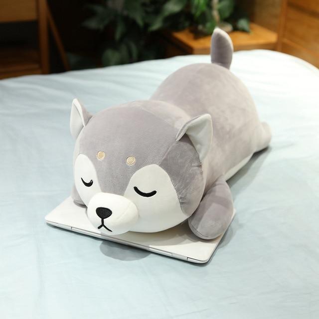 Husky en peluche pour enfants et collectionneurs
