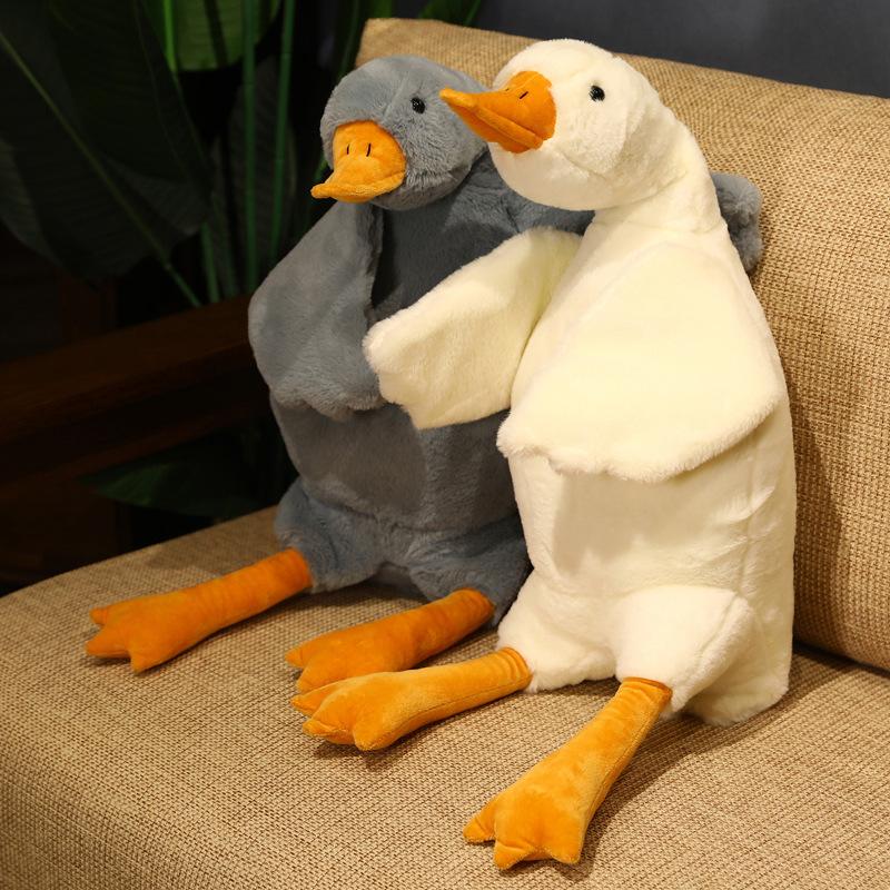 Cygne en peluche Sora pour enfants et adultes