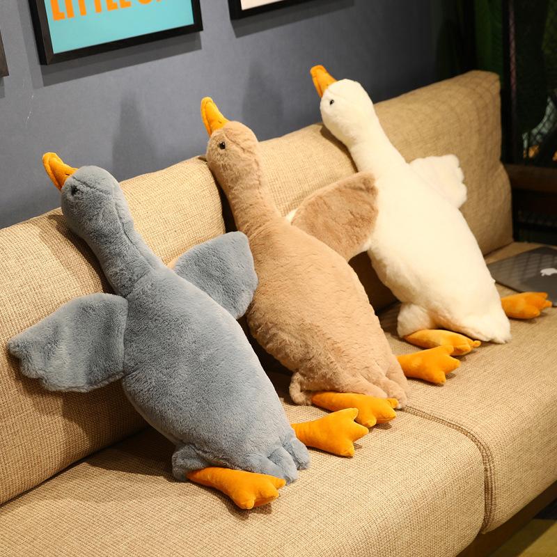 Cygne en peluche Sora pour enfants et adultes