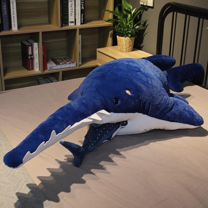 Jouet en peluche Poisson-scie pour enfants