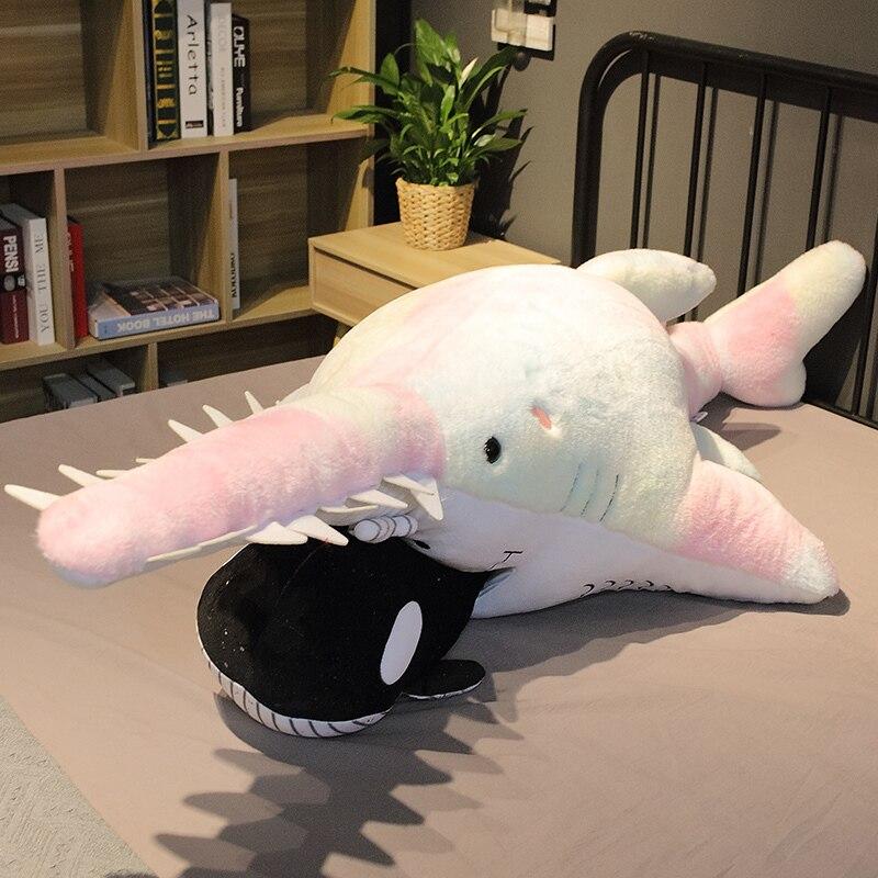 Jouet en peluche Poisson-scie pour enfants