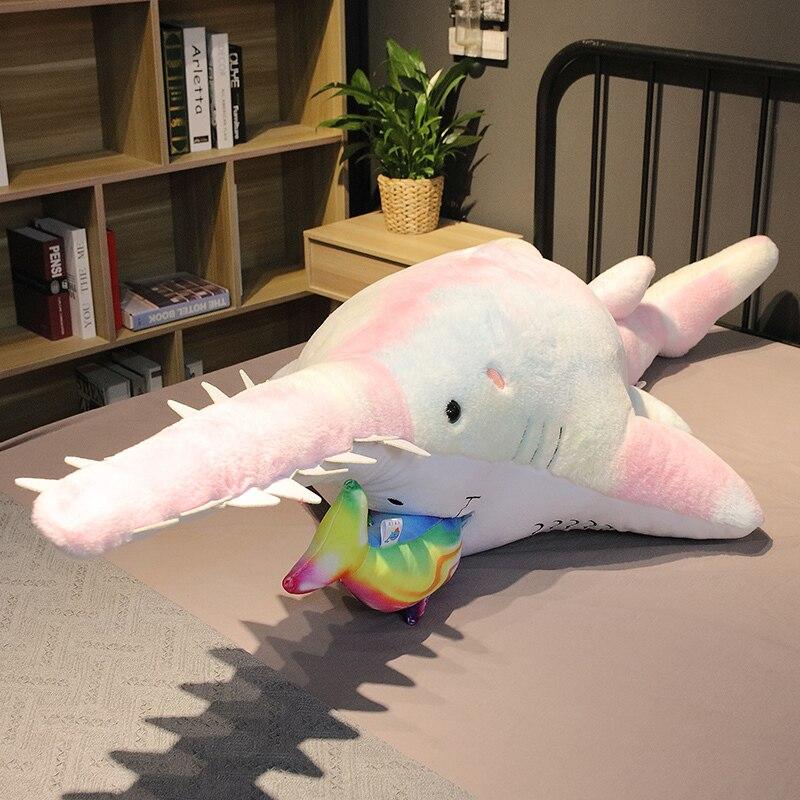 Jouet en peluche Poisson-scie pour enfants