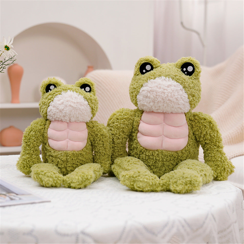 Grenouille en peluche jouet pour enfants et bébés