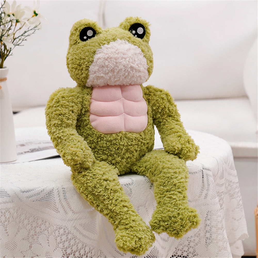 Grenouille en peluche jouet pour enfants et bébés
